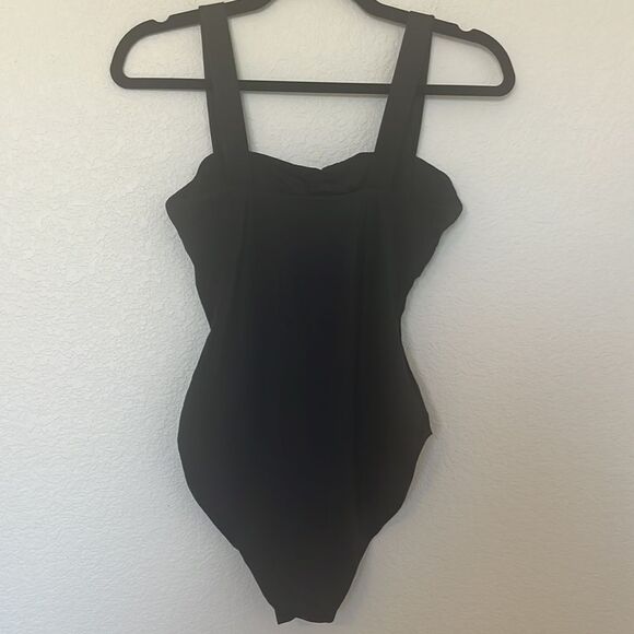 NWT  Andie Swim The Azzura One Piece Eco Nylon Black Classic One Piece - Picture 7 of 7